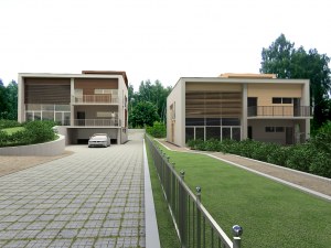 Vjik72 "2 жилых домика у озера"