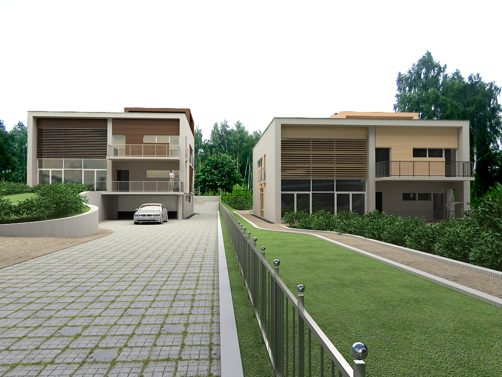 Vjik72 "2 жилых домика у озера"