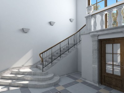 Денис Корабков. Холл духовно-образовательного центра.