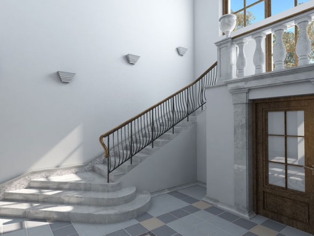 Денис Корабков. Холл духовно-образовательного центра.