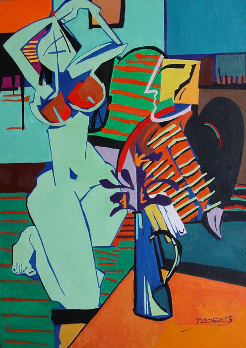 Кудин Захар "Художник и модель"