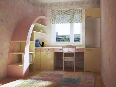 Ната Миклашевич. Детская (визуализация)