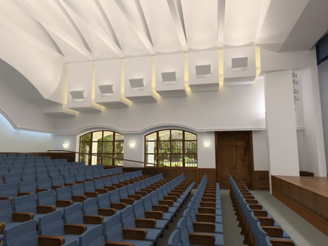 Денис Корабков. Духовно-образовательный центр. Зал.