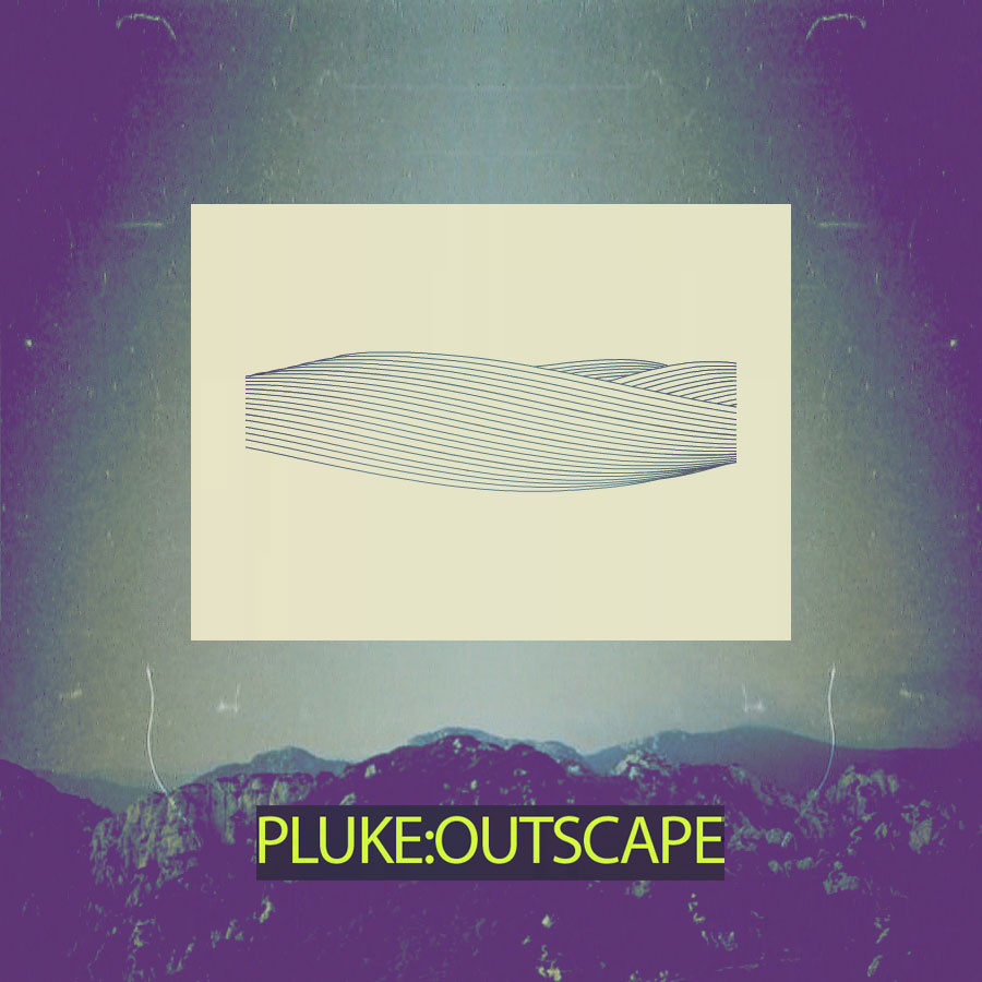 Евгений Валуев: Pluke - Outscape. Обложка альбома.
