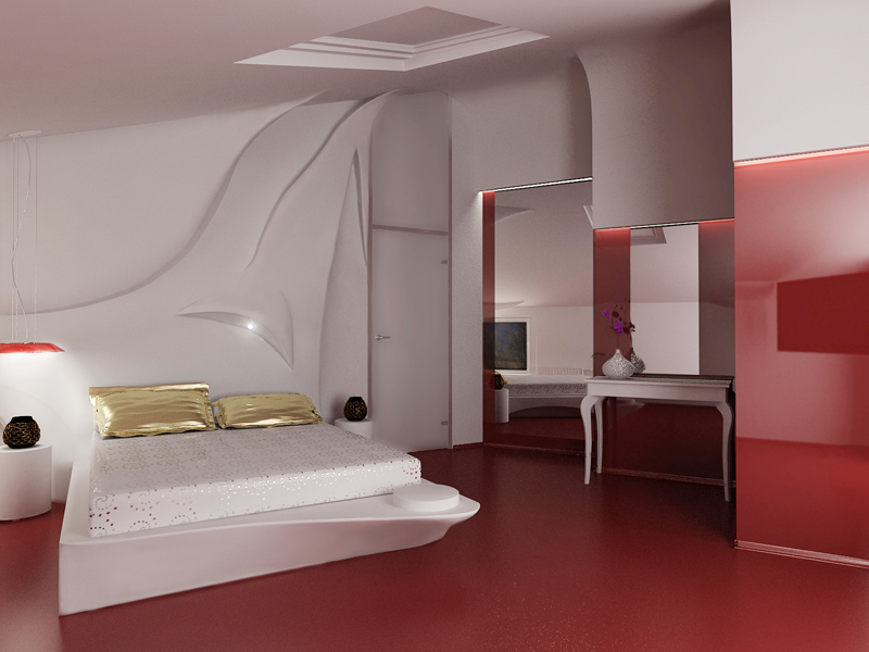 Спальня 2 (визуализация)