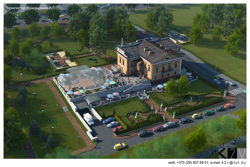 Визуализация студии K2A